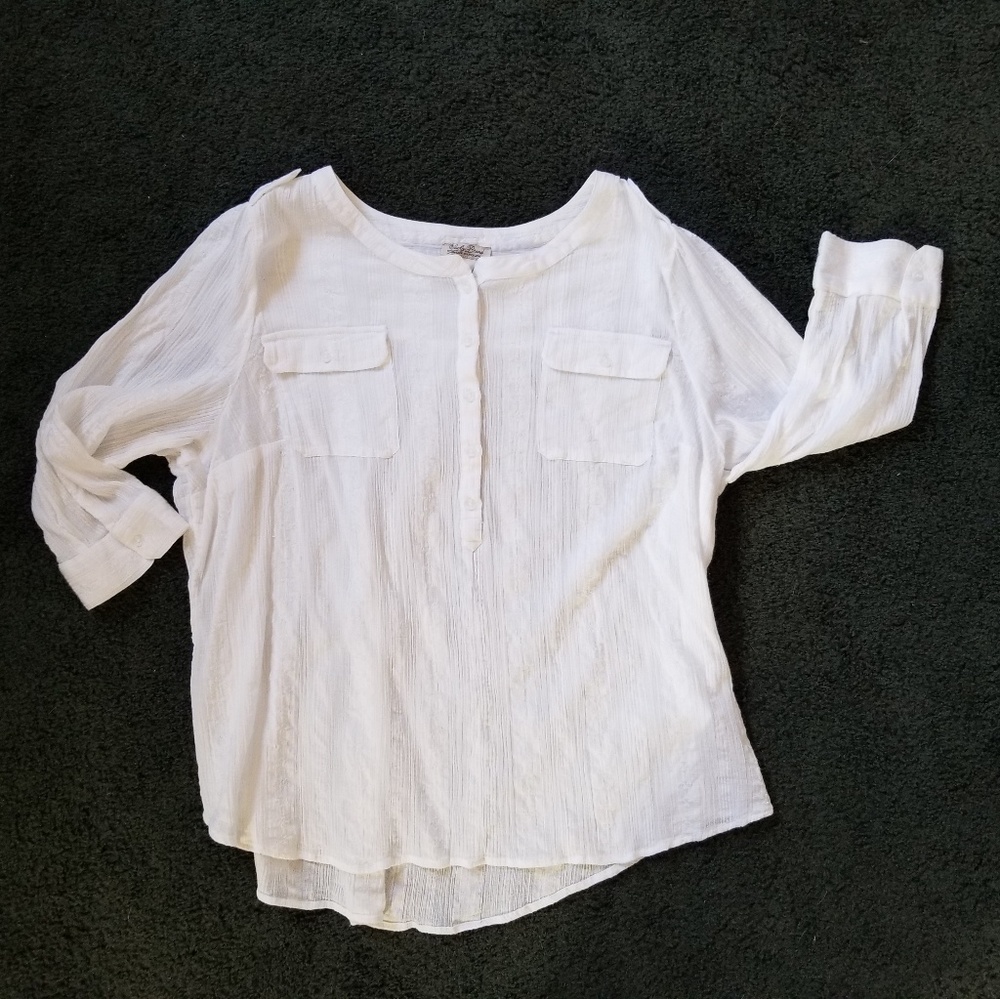 Lucky Brand tunic women's size 1X